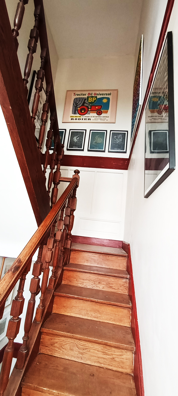 Chambres Moulin Neuf - staircase