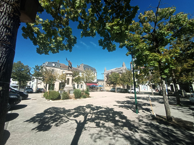 Civray main square